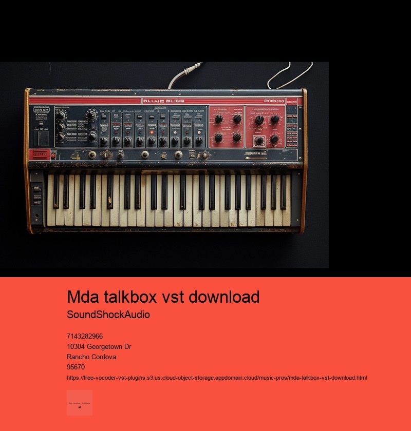 mda talkbox vst download